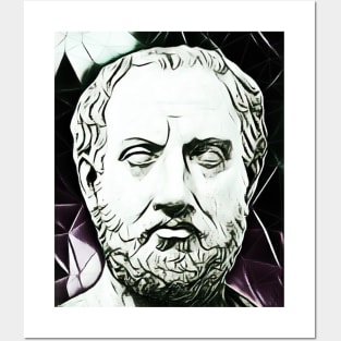 Thucydides Black and White Portrait | Thucydides Artwork 3 Posters and Art